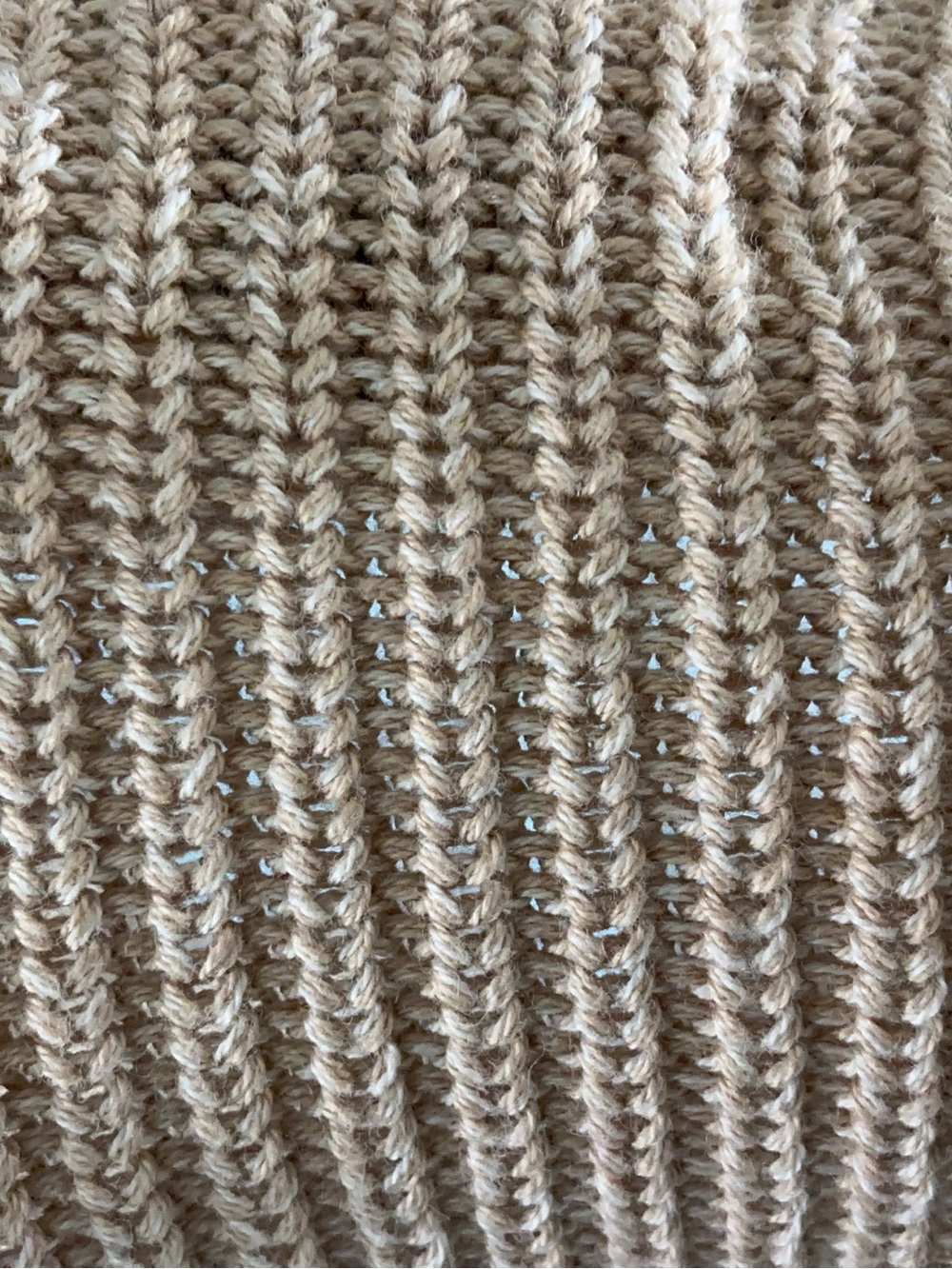 Universal Thread Tan Open-Front Ribbed Cardigan - Picture 4 of 7